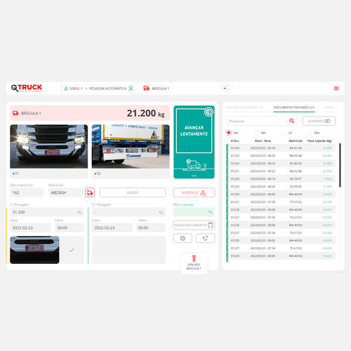 Management-Software - QTRUCK - Balancas Marques Jose Pimenta Marques Lda. - Visualisierung / Acquise / für LKW