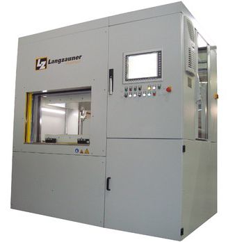 Hydraulische Presse - 30T - Langzauner - RTM-Form / für Verbundwerkstoffe / Labor