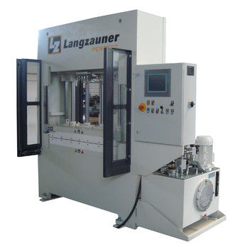 Servohydraulische Presse - 60T - Langzauner - RTM-Form / für Verbundwerkstoffe / Labor
