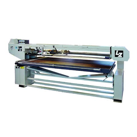 Schleifmaschine mit horizontaler Schleifscheibe - LZG-M-II - Langzauner - für Bleche / handbedient