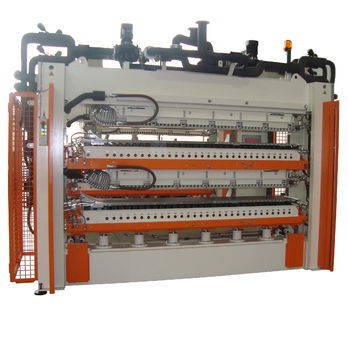 Hydraulische Presse - Langzauner - RTM-Form / für Ski / Unterkolben