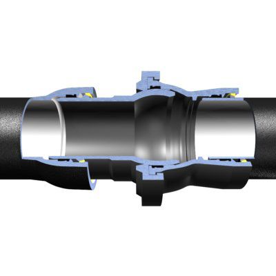 Hydraulikanschluss - Flex-Lok®  - American Flow Control - Muffen / flexibel / robust