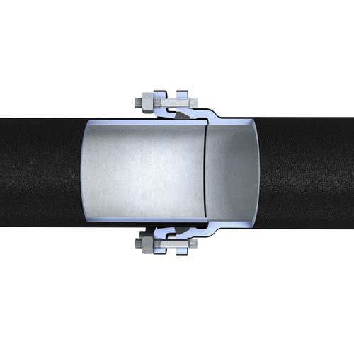 Stahl-Kompensator - American Flow Control - rund / Einschraub / für Wasser