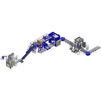 Absack-Verpackungsanlage - Ehcolo A/S - für Granulat