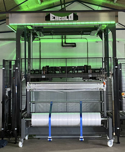 Automatische Haubenmaschine - HM 80 - Ehcolo A/S - mit Stretchfolie