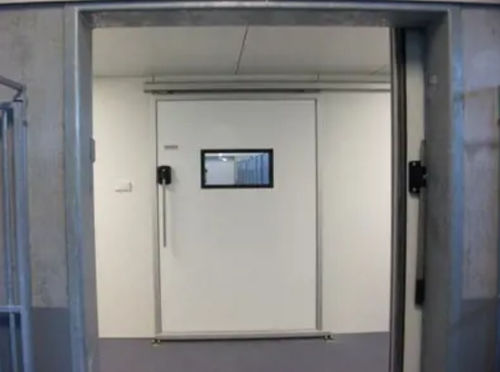 Edelstahltor - BSD-0804  - Salco Industrial Doors - Gummi / für den Innenbereich / Design