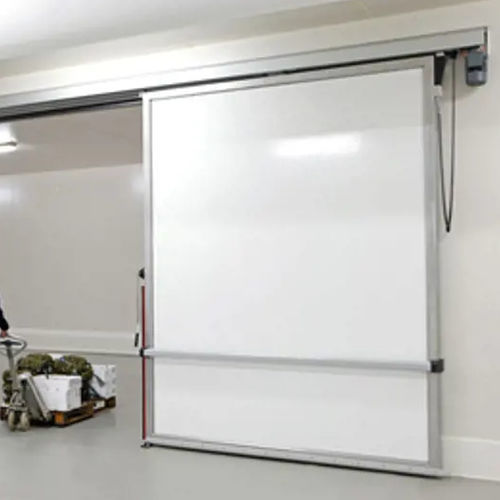 Schiebetür - KH-0910R2 - Salco Industrial Doors - Edelstahl / Gummi / Glasfaser