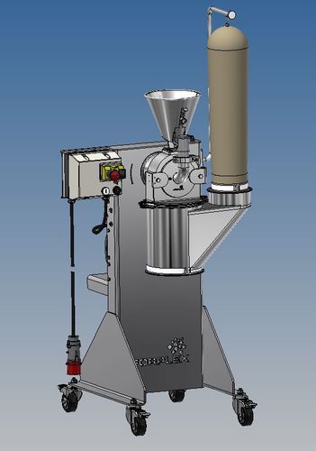 Nahrungsmittelmühle - POITTEMILL / FORPLEX - Hammer / Edelstahl / Trockenvermahlung