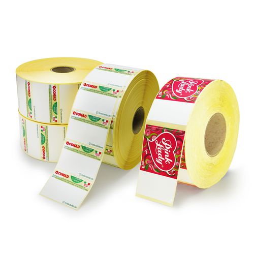 Selbstklebendes Etikett - Sorma S.p.A. - für Verpackungen / für die Lebensmittelindustrie / Rollen