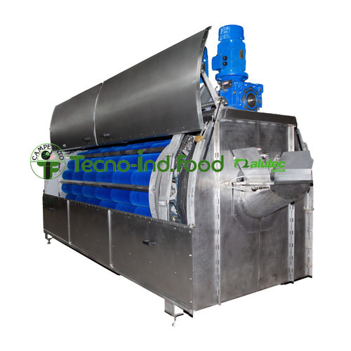 Kartoffelwaschanlage - Alutec Food CAMPESATO® - automatisch / drehbar