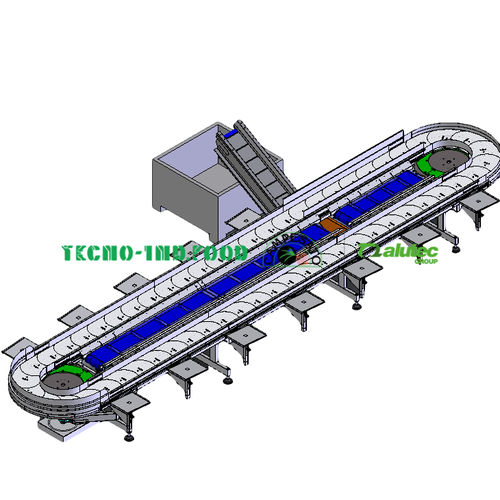 Bandförderer - Alutec Food CAMPESATO® - horizontal / für Materialumschlag / Förderung