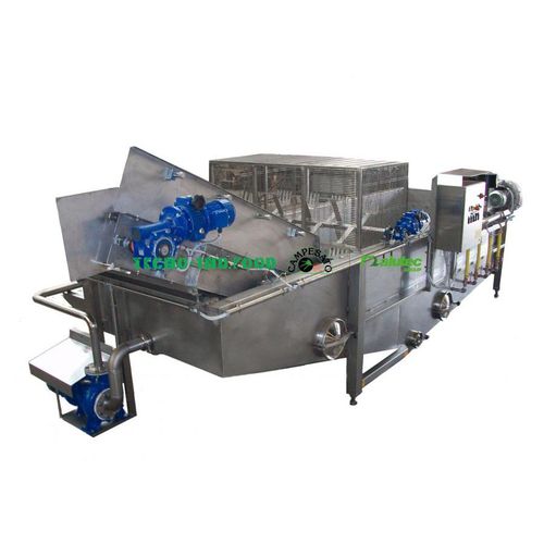 Gemüse-Waschanlage - Alutec Food CAMPESATO® - Band / Luft