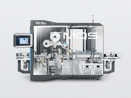 Automatisches Etikettiersystem - MQS - HOEFLIGER - für medizinische Geräte / für Karton / für die Pharmaindustrie