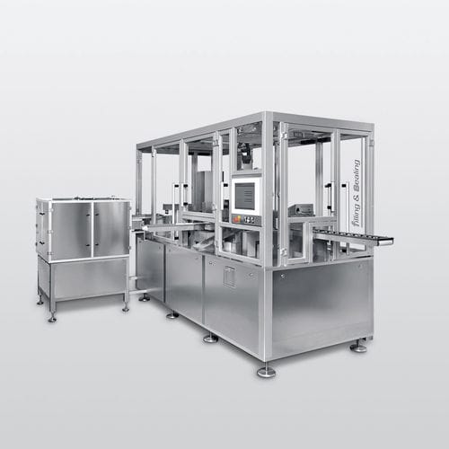 Automatische Abfüllmaschine mit Traysealer - LLT - HOEFLIGER - Thermo / für Säcke / für Flaschen