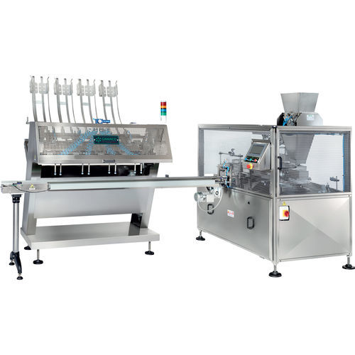 Automatische Abfüllmaschine - GRV 90 - GAMACO S.r.l. - Tablett / für Lebensmittel / für die Lebensmittelindustrie