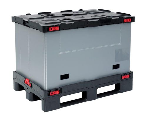 IBC-Behälter / Kunststoff - SF 800 SP - Gamma Wopla - stapelbar / zusammenklappbar