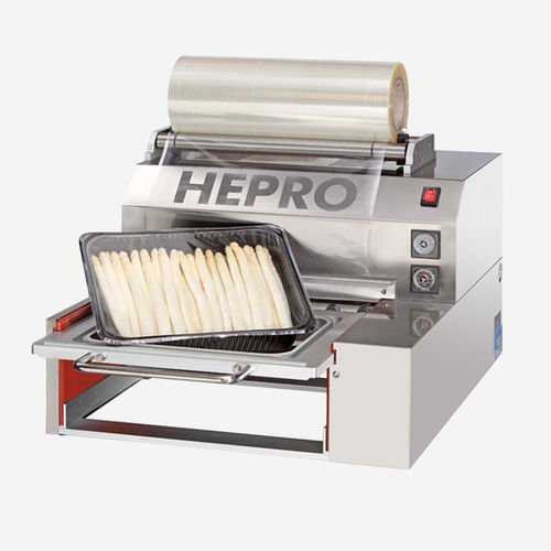 Automatische Siegelmaschine - Hepro GmbH Maschinen und Spezialgeräte Nahrungsmitteltechnik - für Lebensmittelverpackung / für Platten