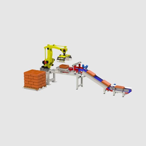 Roboter-Palettierer - RoboPal S - Intec - für Kisten / für die Lebensmittel- und Getränkeindustrie / automatisch