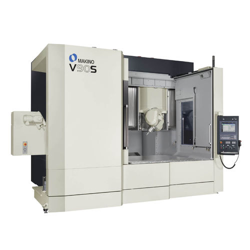 CNC-Bearbeitungszentrum / 5-Achs - V90S - MAKINO Milling Machine - vertikal / HSK A-63 / 40 Werkzeuge