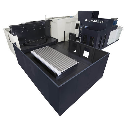CNC-Bearbeitungszentrum / 5-Achs - MAG3.EX - MAKINO Milling Machine - horizontal / für Aluminium / 120 Werkzeuge