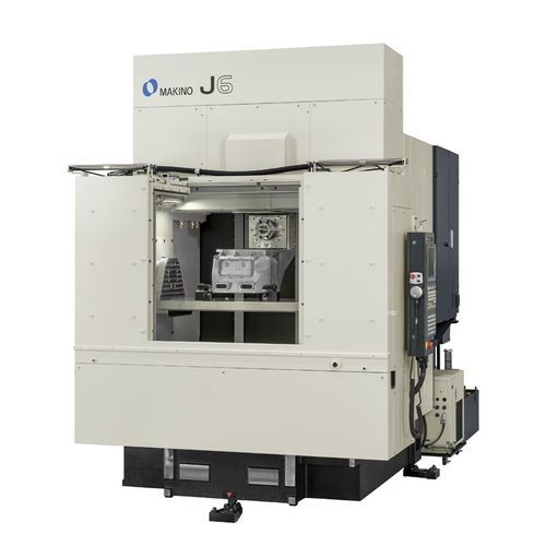 CNC-Bearbeitungszentrum / 5-Achs - J6 - MAKINO Milling Machine - horizontal / für Nichteisenmetalle / HSK A-63