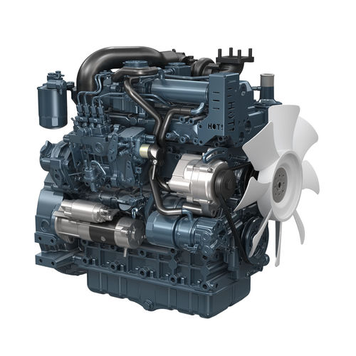Dieselmotor - V3307 series - KUBOTA Engine - 4 Zylinder / Turbolader / Direkteinspritzung