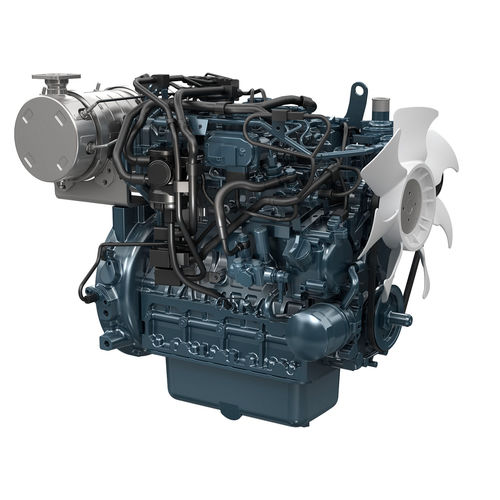 Dieselmotor - V2403-CR-E4B series - KUBOTA Engine - 4 Zylinder / Inline / Tier 4