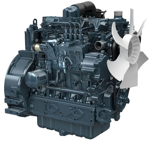 Dieselmotor - V3800DI-T series - KUBOTA Engine - 4 Zylinder / Direkteinspritzung / Turbolader
