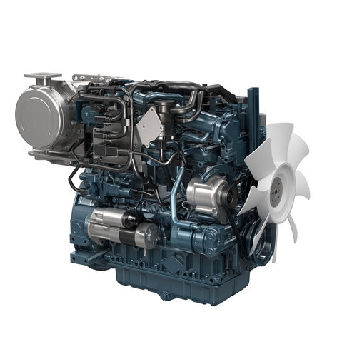 Dieselmotor - V2607-CR-T-E4B - KUBOTA Engine - Inline / Common Rail / Kraftstoff