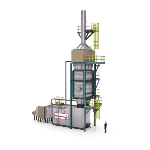 Thermalölkessel - Max-Flow®  - Cleaver-Brooks - Heißwasser / Gas / horizontal