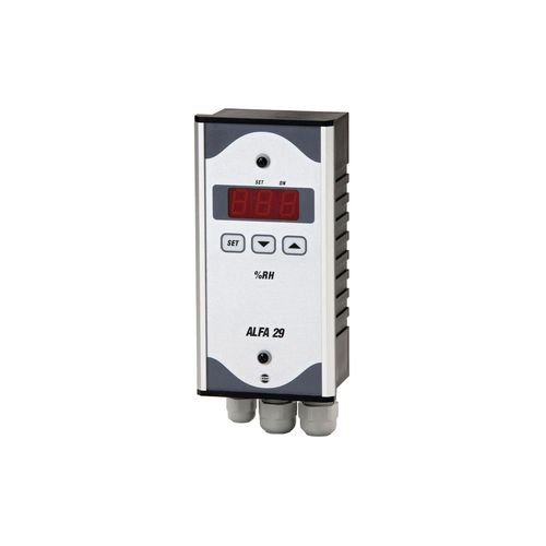 Elektronischer Hygrostat - Alfa 29 - VDH Products BV - mit Digitalanzeige