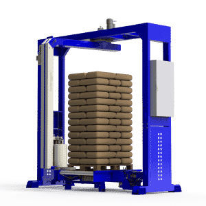 Stretchwickler mit Dreharm - VAW - Verbruggen Palletizing Solutions - vertikal / automatisch / mit Elektromagnetbremse