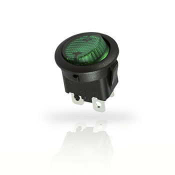 Wippschalter - RR Series - ZF switches and sensors - Federdruck / einpolig / spritzwassergeschützt