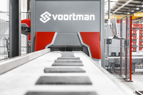 Automatisches Sortiersystem - Voortman Steel Machinery - Blech