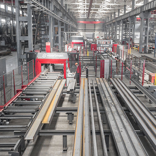 Profil-Produktionsanlage - MSI - Voortman Steel Machinery - automatisiert