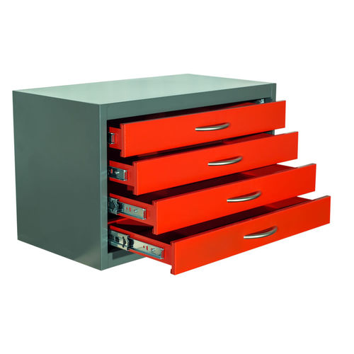 Metallwerkbank - 1120 - Altanis Bros - mit 4 Schubladen