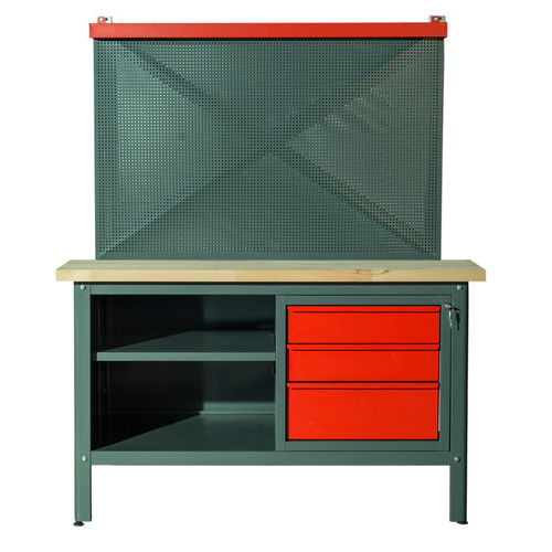 Metallwerkbank - 310 series - Altanis Bros - mit 3 Schubladen