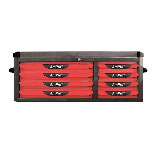 Lagerschrank - T47043 - AmPro Tools Corporation - wandmontiert / 8-Schubladen / Edelstahl