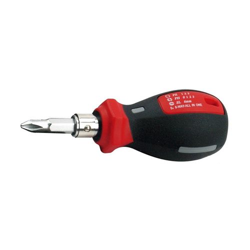Pozidriv-Schraubendreher - T32106 - AmPro Tools Corporation - mit kurzem Griff / Stahl