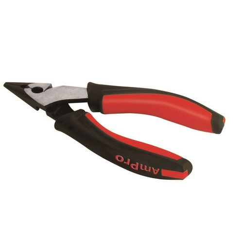 Schneidzange - T28580 - AmPro Tools Corporation - für Draht / mit Schrägkopf