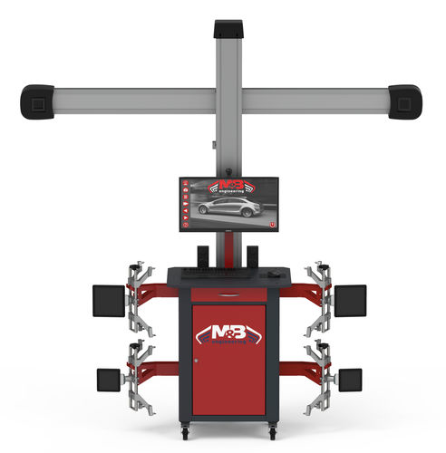 3D-Achsmessgerät - WA100 - M & B Engineering S.r.l. - mit automatischer Kamera