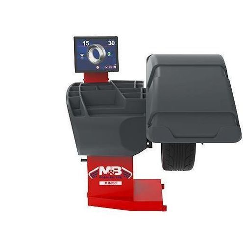 Reifenwuchtmaschine für PKW - MB600 - M & B Engineering S.r.l. - automatisch / mit Touchscreen / computergestützt