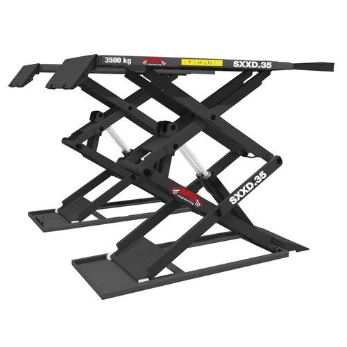 Festinstallierte Scherenarbeitsbühne - SXXD.35 - M & B Engineering S.r.l. - festinstalliert / elektro-hydraulisch / Werkstatt