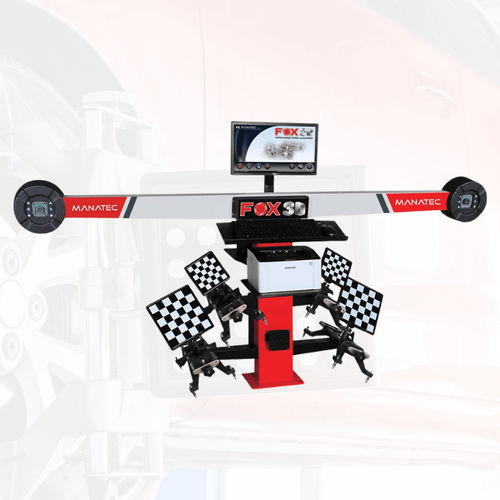 3D-Achsmessgerät - FOX PTX - Manatec Electronics Pvt. Ltd. - für PKW