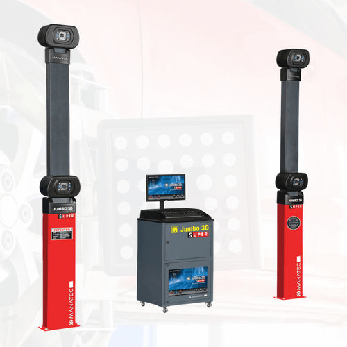 3D-Achsmessgerät - Jumbo Super - Manatec Electronics Pvt. Ltd. - für LKW / für PKW / für Bus