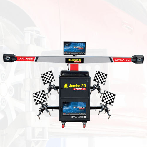 3D-Achsmessgerät - Jumbo Optima M - Manatec Electronics Pvt. Ltd. - für LKW / für PKW / für Bus
