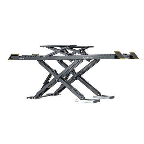 Scherenhebebühne - ATH-Cross Lift 40 UGA - ATH-Heinl GmbH & Co. KG - 4 t / elektrohydraulisch / für PKW