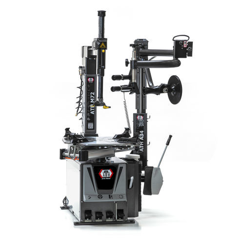 Reifenmontiermaschine für PKW - ATH M72 + A34 - ATH-Heinl GmbH & Co. KG - für Motorrad / automatisch / halbautomatisch