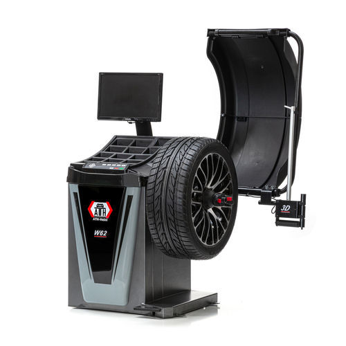Reifenwuchtmaschine für PKW - ATH W62 3D - ATH-Heinl GmbH & Co. KG - für LKW / für Motorrad / automatisch