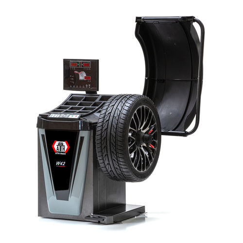 Reifenwuchtmaschine für PKW - ATH W42 LED 2D - ATH-Heinl GmbH & Co. KG - für LKW / für Motorrad / automatisch